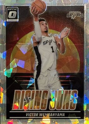 2024 Optic #19 Rising Suns - Cracked Ice /25
