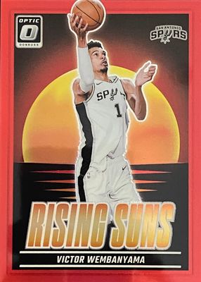 2024 Optic #19 Rising Suns - Red /99