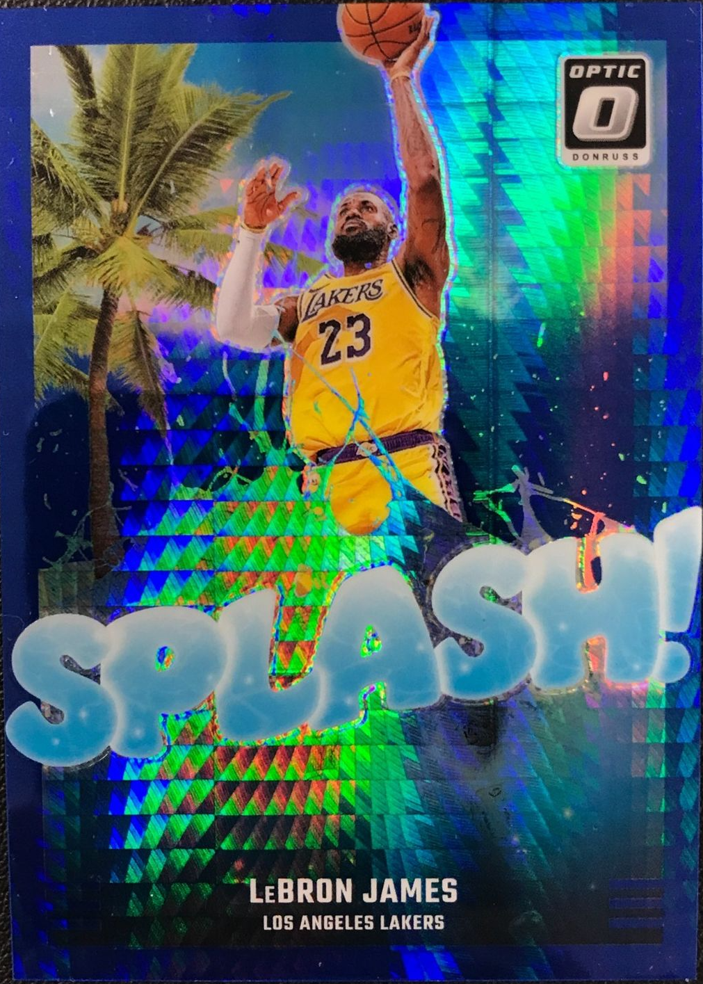 LeBron James 2024 Optic #5 Splash! - Hyper Blue /175 Price Guide