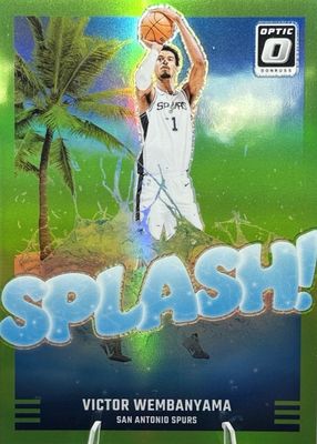 2024 Optic #4 Splash! - Lime Green /199