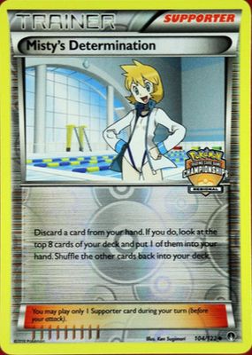Misty's Determination トレーナーカード Misty's Determination PSA 9 XY Evolutions 108/108 Pokemon