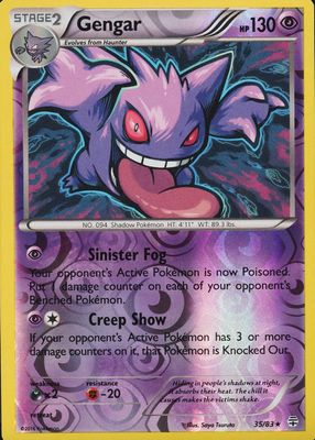 2016 XY: Generations #35/83 Reverse Holo