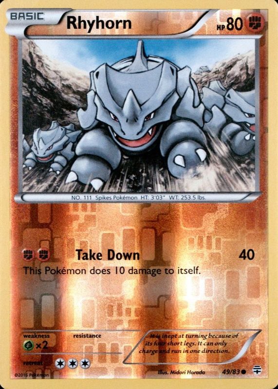 2016 XY: Generations #49/83 Reverse Holo