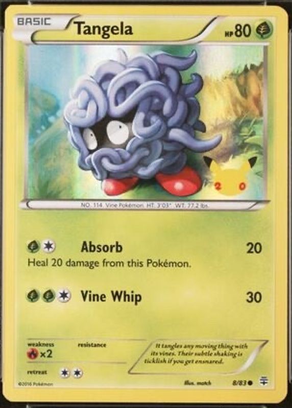2016 XY: Generations #08/83 Promo (20th Anniversary)
