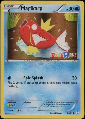 2016 XY: Generations #22/83 Promo (Toys R Us)