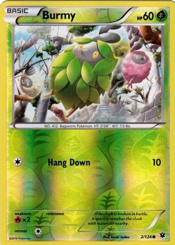 2016 XY: Fates Collide #002/124 Reverse Holo