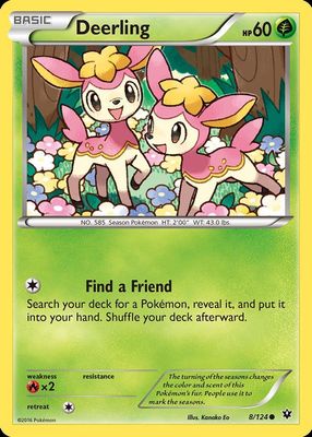 2016 XY: Fates Collide #008/124 Base