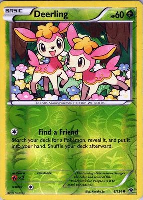 2016 XY: Fates Collide #008/124 Reverse Holo