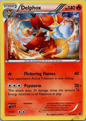 2016 XY: Fates Collide #013/124 Holo