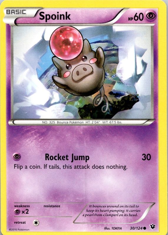 2016 XY: Fates Collide #030/124 Base