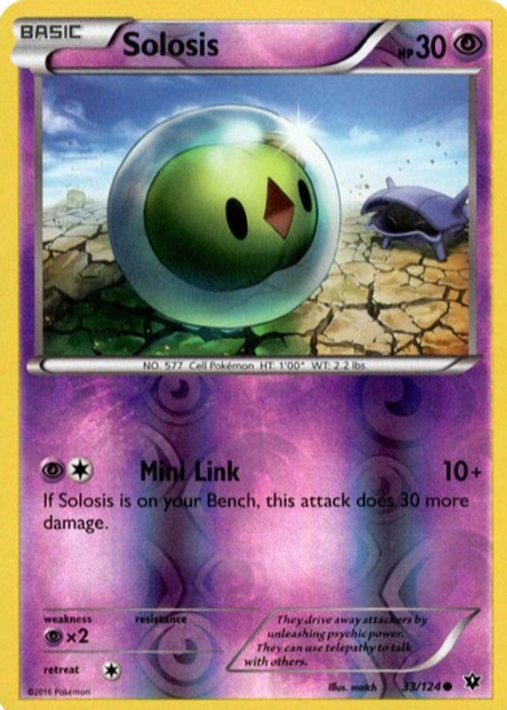 2016 XY: Fates Collide #033/124 Reverse Holo