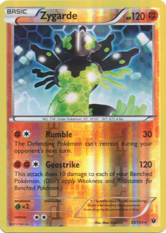 2016 XY: Fates Collide #053/124 Reverse Holo