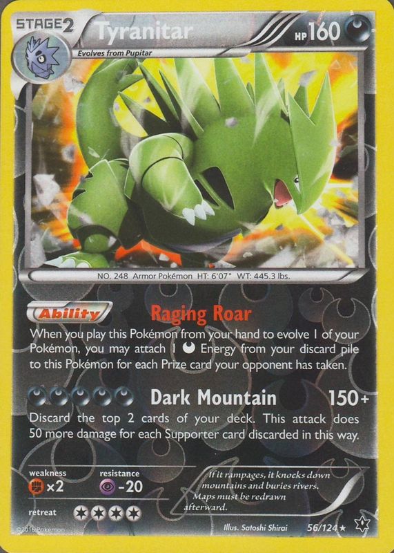 2016 XY: Fates Collide #056/124 Reverse Holo