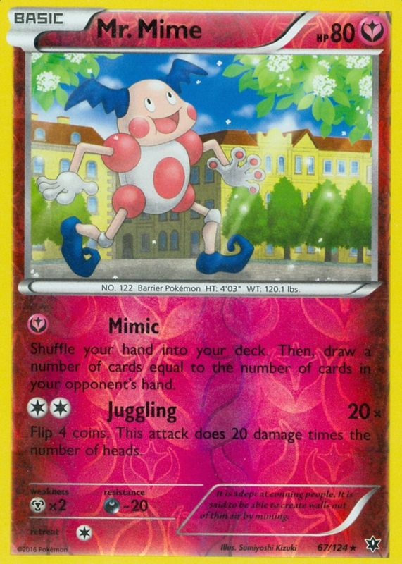 2016 XY: Fates Collide #067/124 Reverse Holo