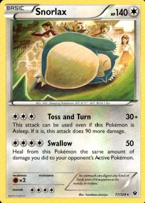 2016 XY: Fates Collide #077/124 Base