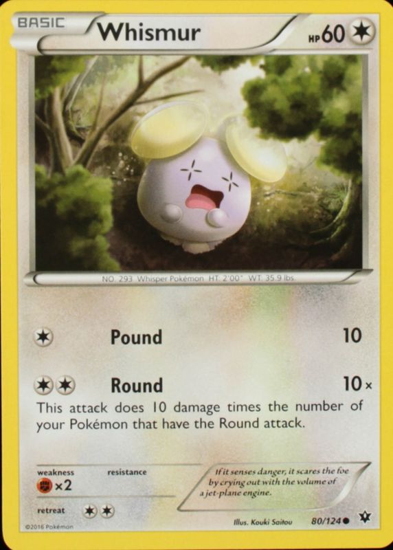 2016 XY: Fates Collide #080/124 Base