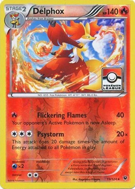 2016 XY: Fates Collide #013/124 Promo (League Play)