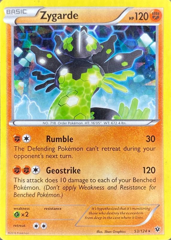 2016 XY: Fates Collide #053/124 Promo (Cracked Ice)