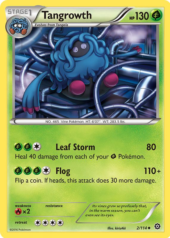 2016 XY: Steam Siege #002/114 Base