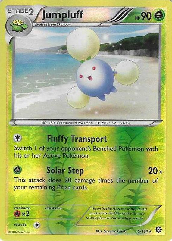 2016 XY: Steam Siege #005/114 Reverse Holo