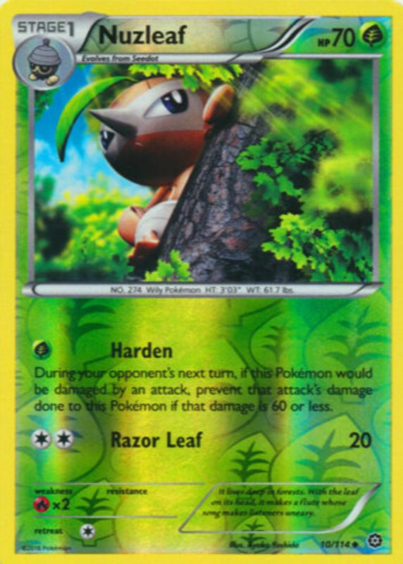 2016 XY: Steam Siege #010/114 Reverse Holo