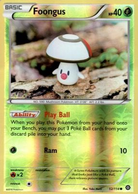 2016 XY: Steam Siege #012/114 Reverse Holo