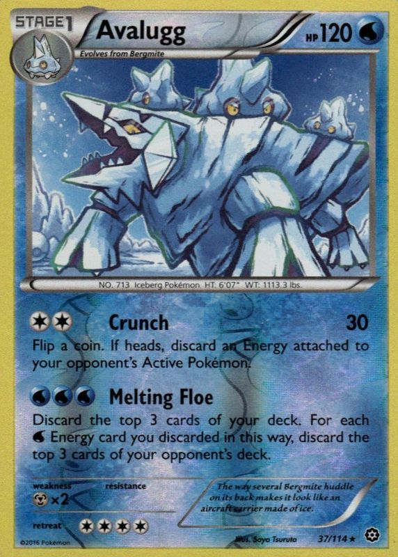 2016 XY: Steam Siege #037/114 Base