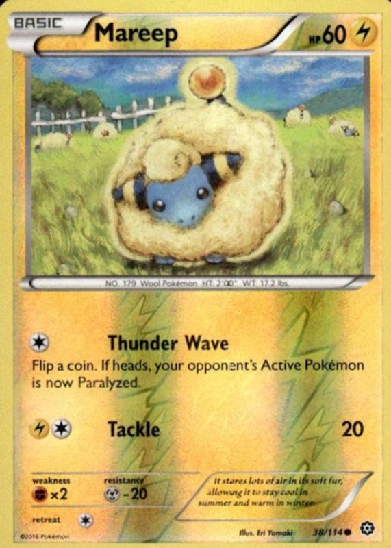 2016 XY: Steam Siege #038/114 Reverse Holo