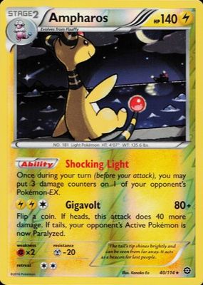 2016 XY: Steam Siege #040/114 Reverse Holo