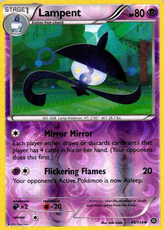 2016 XY: Steam Siege #049/114 Reverse Holo