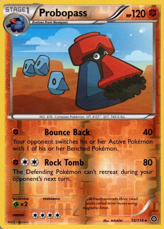 2016 XY: Steam Siege #055/114 Reverse Holo