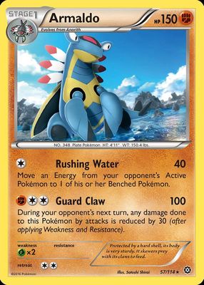 2016 XY: Steam Siege #057/114 Reverse Holo