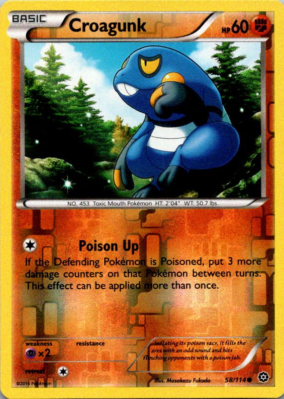 2016 XY: Steam Siege #058/114 Reverse Holo