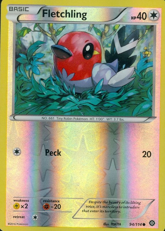 2016 XY: Steam Siege #094/114 Reverse Holo