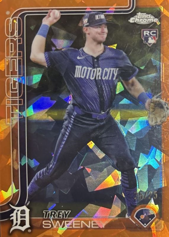 2025 Topps Chrome Sapphire Edition #6 Orange /25