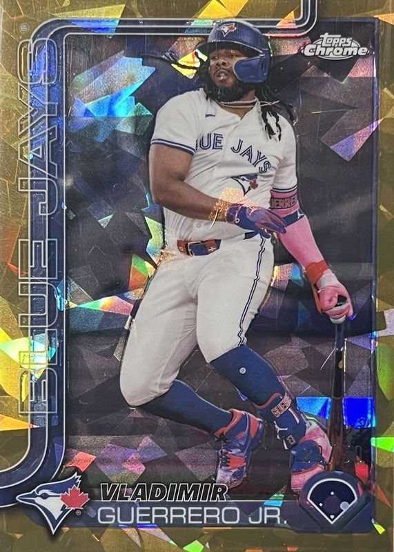 Vladimir Guerrero Jr. 2025 Topps Chrome Sapphire Edition #259 Gold /50 RAW