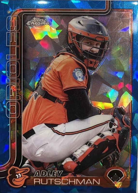Adley Rutschman 2025 Topps Chrome Sapphire Edition #271 Image Variation RAW