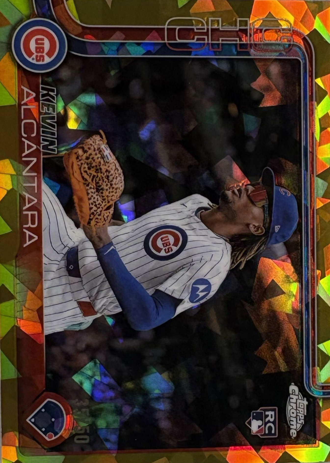 Kevin Alcantara 2025 Topps Chrome Sapphire Edition #173 Image 