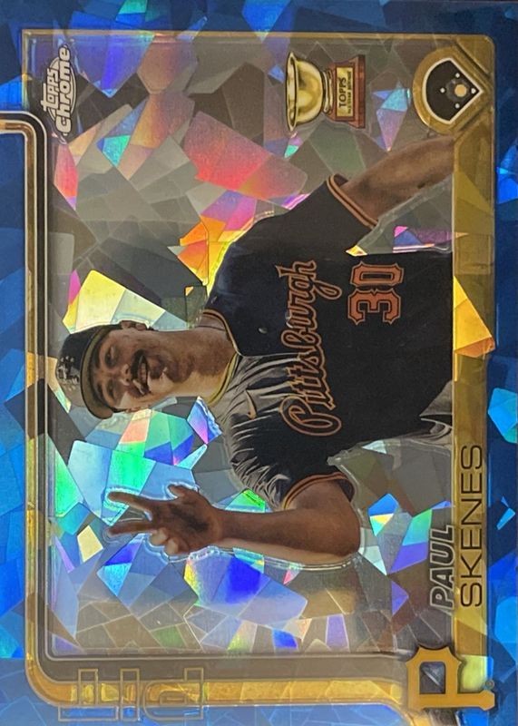 Paul Skenes 2025 Topps Chrome Sapphire Edition #300 Image Variation RAW