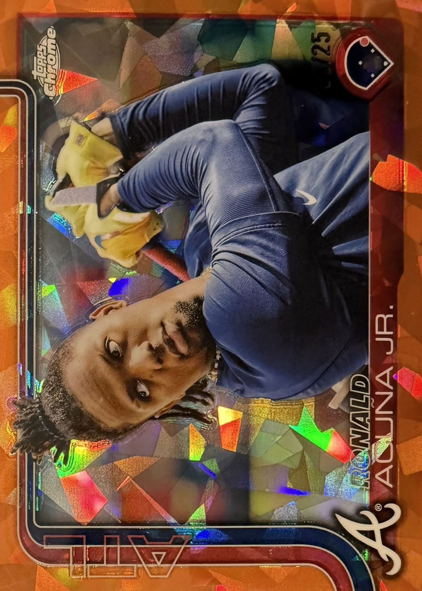 Ronald Acuna Jr. 2025 Topps Chrome Sapphire Edition #257 Image