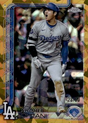 2025 Topps Chrome Sapphire Edition #1 Image Variation - Gold /50