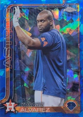 Yordan Alvarez 2025 Topps #244 Flagship Real One Autographs