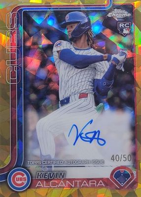 2025 Topps Chrome Sapphire Edition #RA-KA Rookie Autographs - Gold /50