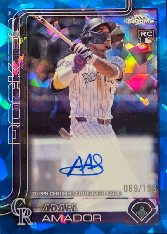 2025 Topps Chrome Sapphire Edition #RA-AA Rookie Autographs /199