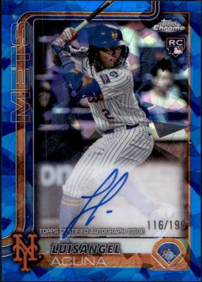 2025 Topps Chrome Sapphire Edition #RA-LA Rookie Autographs /199