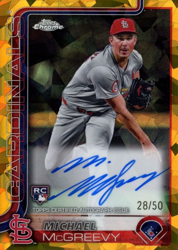 2025 Topps Chrome Sapphire Edition #RA-MMC Rookie Autographs - Gold /50