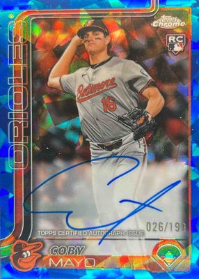 2025 Topps Chrome Sapphire Edition #RA-CMA Rookie Autographs /199