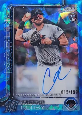 2025 Topps Chrome Sapphire Edition #RA-CN Rookie Autographs /199