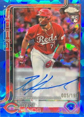 2025 Topps Chrome Sapphire Edition #RA-RH Rookie Autographs /199