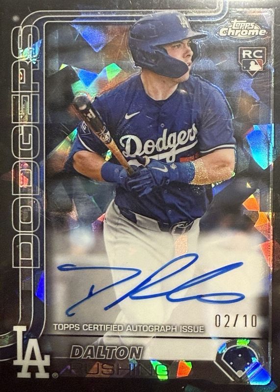 2025 Topps Chrome Sapphire Edition #RA-DR Rookie Autographs - Black /10